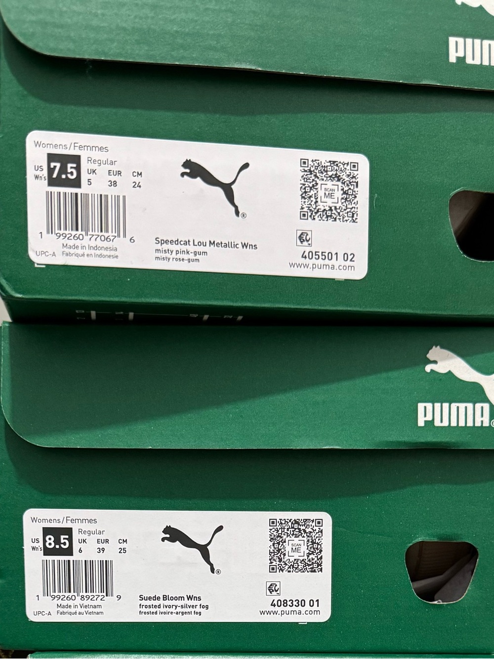 PUMA Speedcat Lou Metallic Sneakers Misty Pink - Gum - Picture 8 of 8